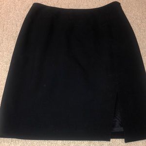 Black Gucci skirt